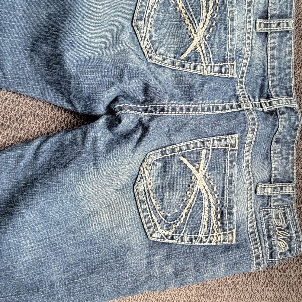 Silver capris
